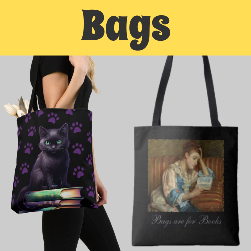 Bags for Book Lovers #booklover #bibliophile #bookaholic