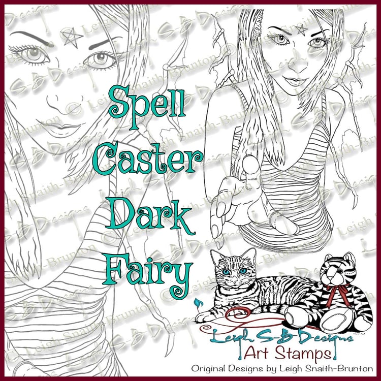 LeighSBDesigns Spell Caster Dark Fairy