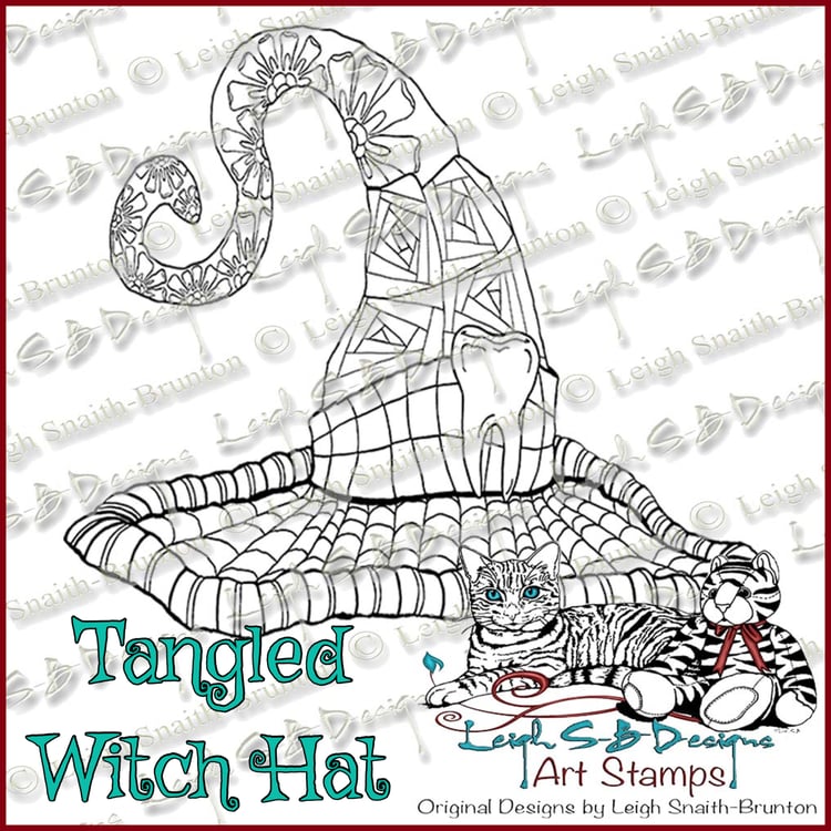 LeighSBDesigns Tangled Witch Hat