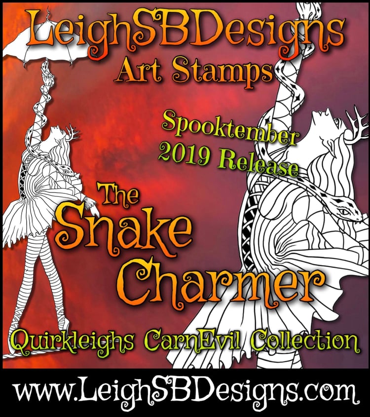 LeighSBDesigns The Snake Charmer Quirkleighs CarnEvil