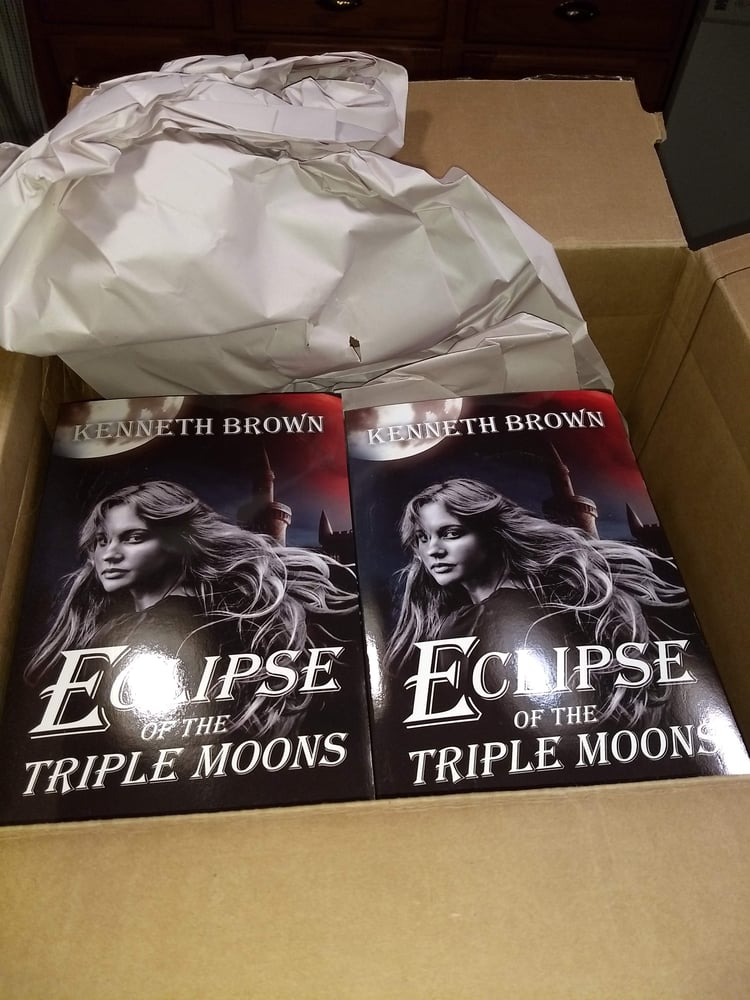 Eclipse of the Triple Moons Paperback Books have Arrived.
