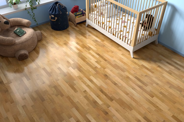 render with Parquet Classic 02 wood texture
