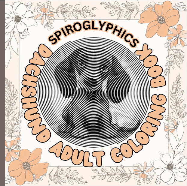 Spiroglyphics Dachshund Coloring Book