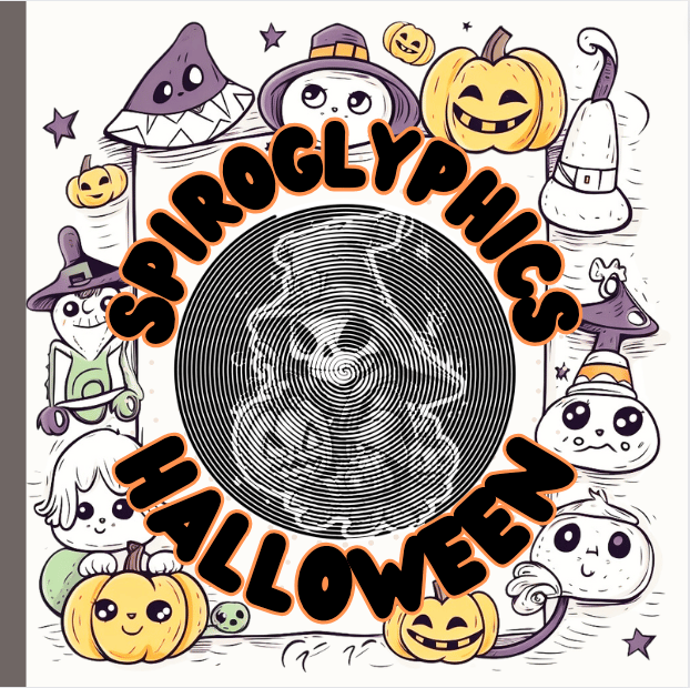 Spiroglyphics Halloween Adult Coloring Book