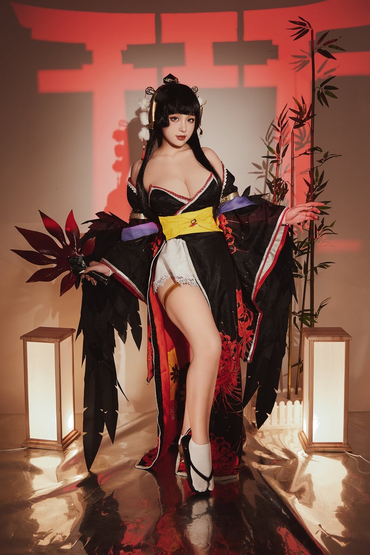 nyotengu cosplay