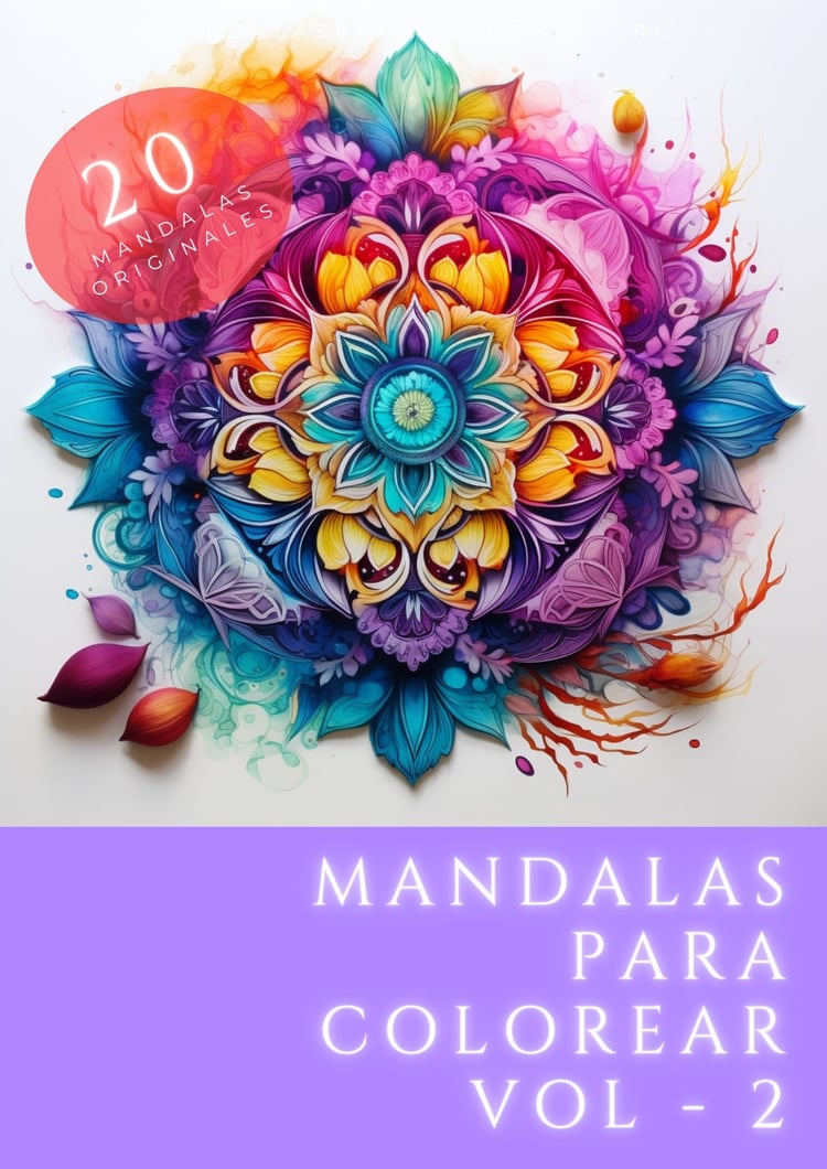 Mandalas para Colorear Volumen 2