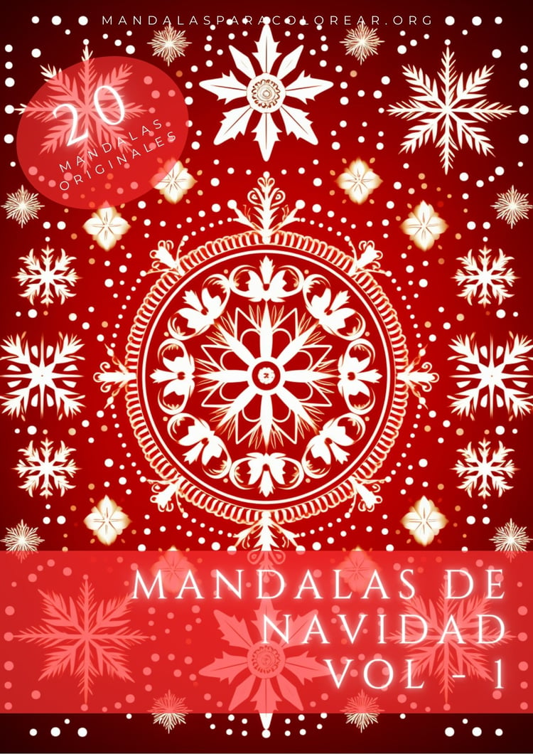 Mandalas de Navidad Volumen 1