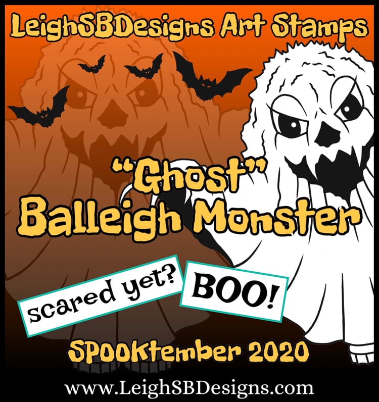 LeighSBDesigns Ghost Balleigh Monster set