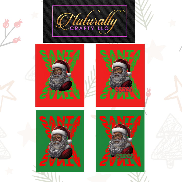 african american santa black santa inclusive santa diverse santa multicultural christmas christmas print santa wall art holiday home decor christmas gift idea secret santa gift stocking stuffer merry christmas print happy holidays print festive print chri