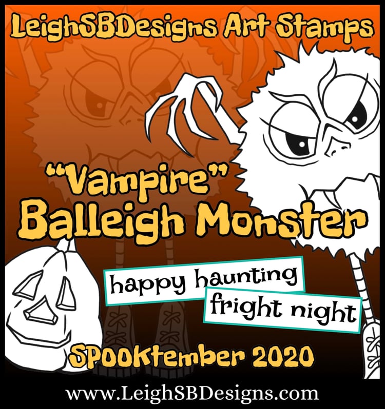 LeighSBDesigns Vampire Balleigh Monster set
