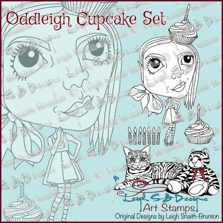 LeighSBDesigns Oddleigh Cupcake set