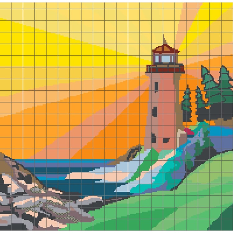 Grid of Lighthouse