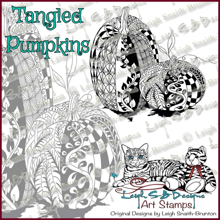 LeighSBDesigns Tangled Pumpkins