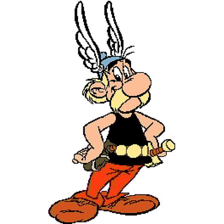 Grid of Asterix