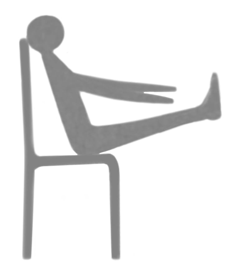 figure of leg lift