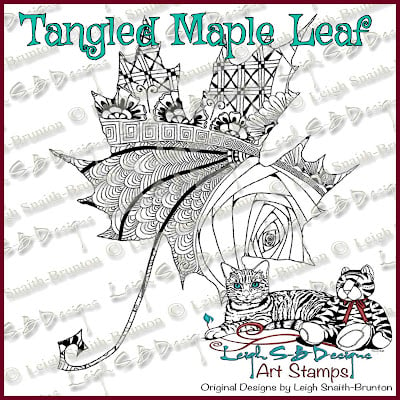 LeighSBDesigns Tangled Maple Leaf