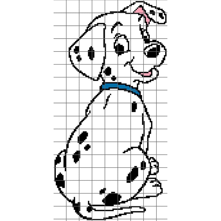 Grid of Dalmatian - One Hundred and One Dalmatians - Disney