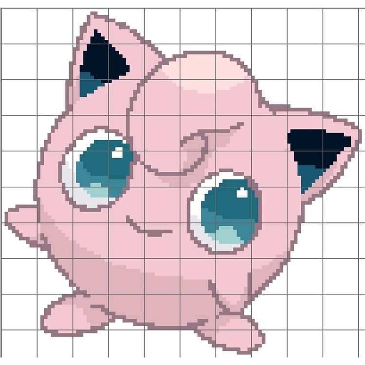 Grid of Jigglypuff - Pokemon