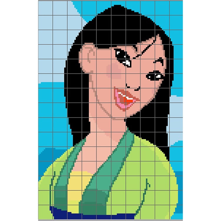 Grid of Mulan - Disney