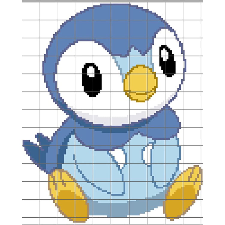 Grid of Piplup - Pokemon