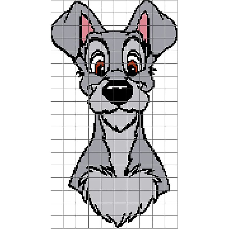 Grid of The Tramp -  Lady and the Tramp - Disney