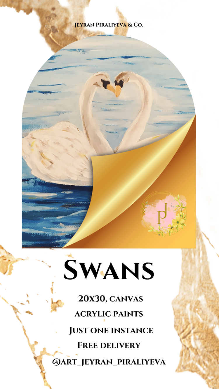 Swans acryl