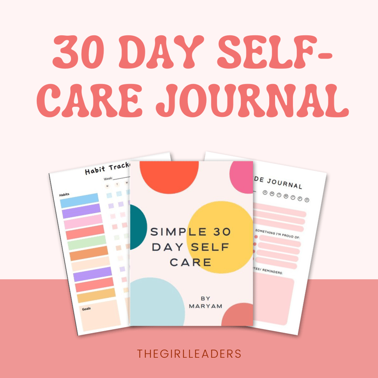 30 day self care journal