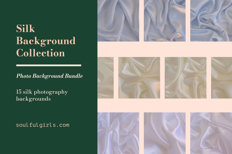 Silk Background Collection Stock Photos