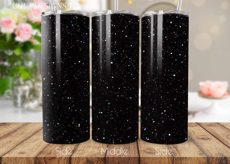 Black tumbler Wraps