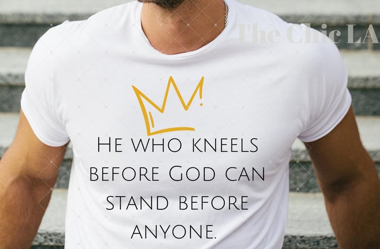 Christian T-shirt Design for Men
