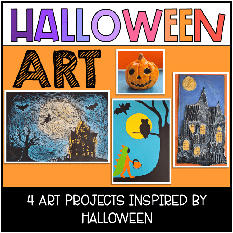 Four art projects for Halloween