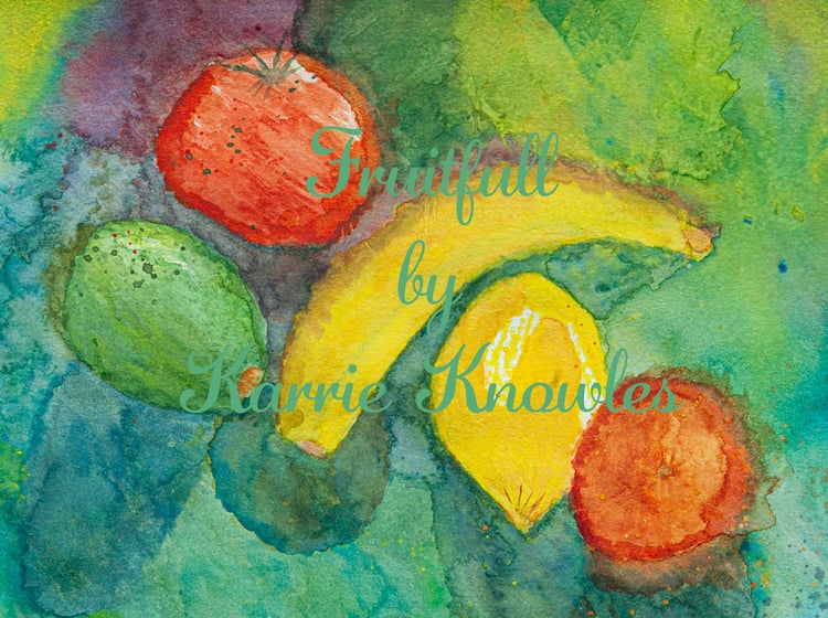 Fruitfull Handpainted Watercolor Reproduction