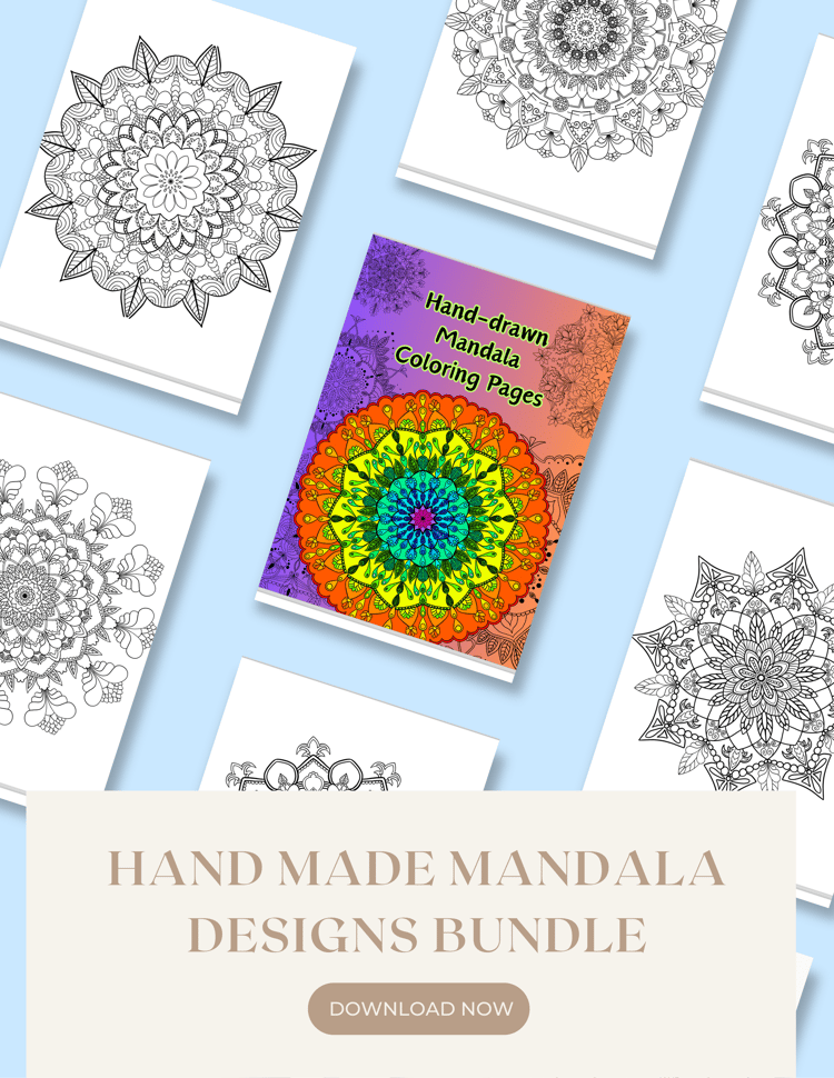 Transform Your Free Time into Mindful Moments with Mandala Coloring Book - Mandala Art Ideal for Home, Therapy, and School