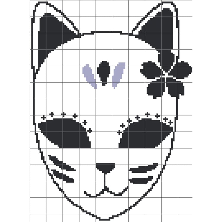 Grid of Mask of Demon Slayer