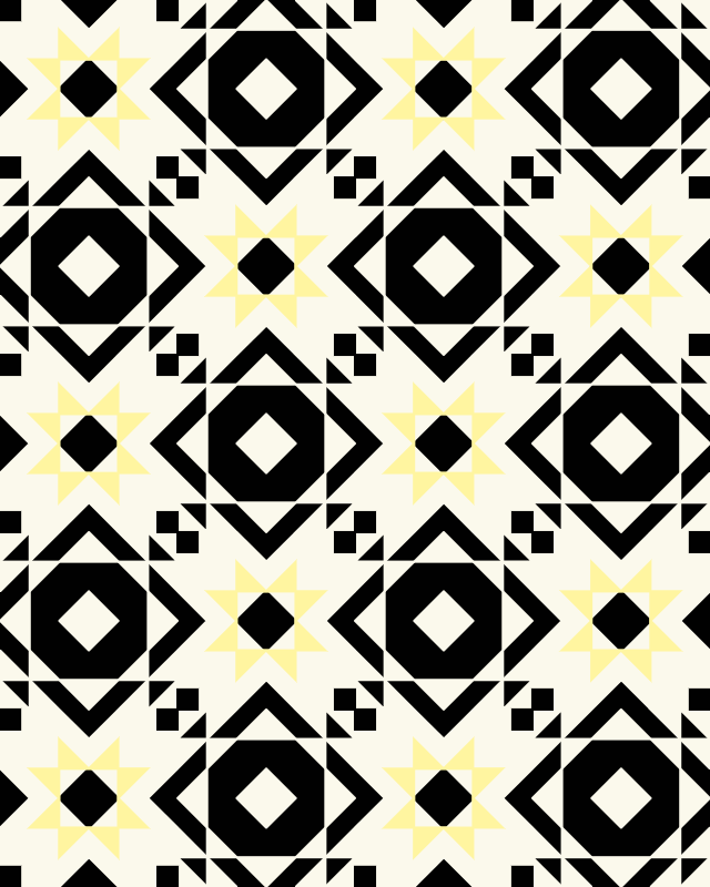 Quilt patterns traditional star by Alexandra Bordallo. Interlaced Stars Quilt pattern. Learn how to make 4-at-a-time flying geese, how to make half square triangles and suzy quilts patterns