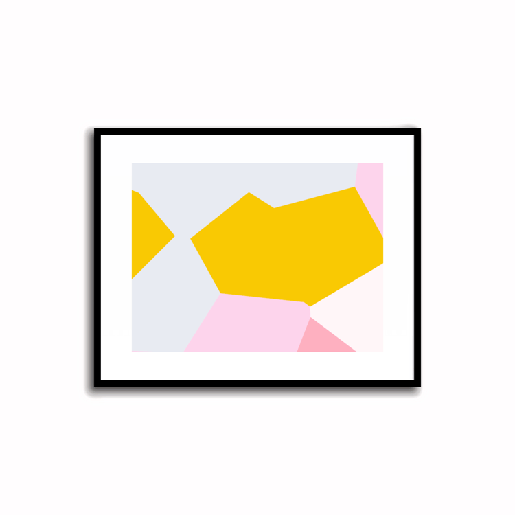 Transform your space with our blossoming modern abstract printable artwork!🌟Download the radiant palette featuring Sunshine Yellow, Soft Orchid and Sky Mist for an instant decor upgrade. This gallery-quality art piece is perfect for walls, desk decor, she