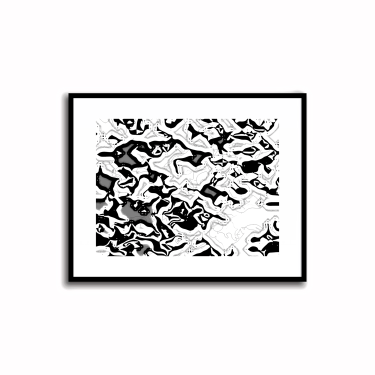 Capture the essence of joy and sophistication with our modern abstract prints in black and white. Instantly elevate your space with these monochrome masterpieces - perfect for any room in your home or office.