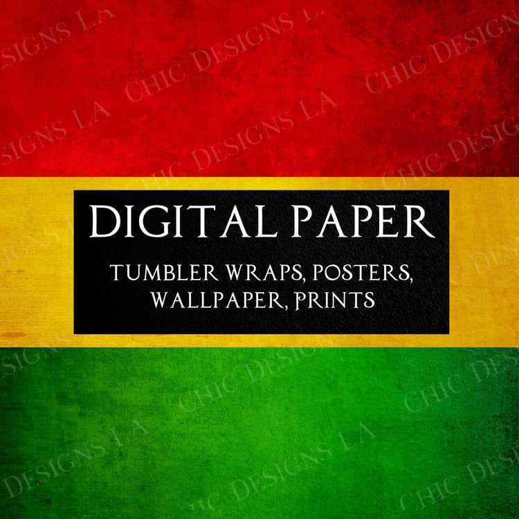 Black History Month, Juneteenth digital paper