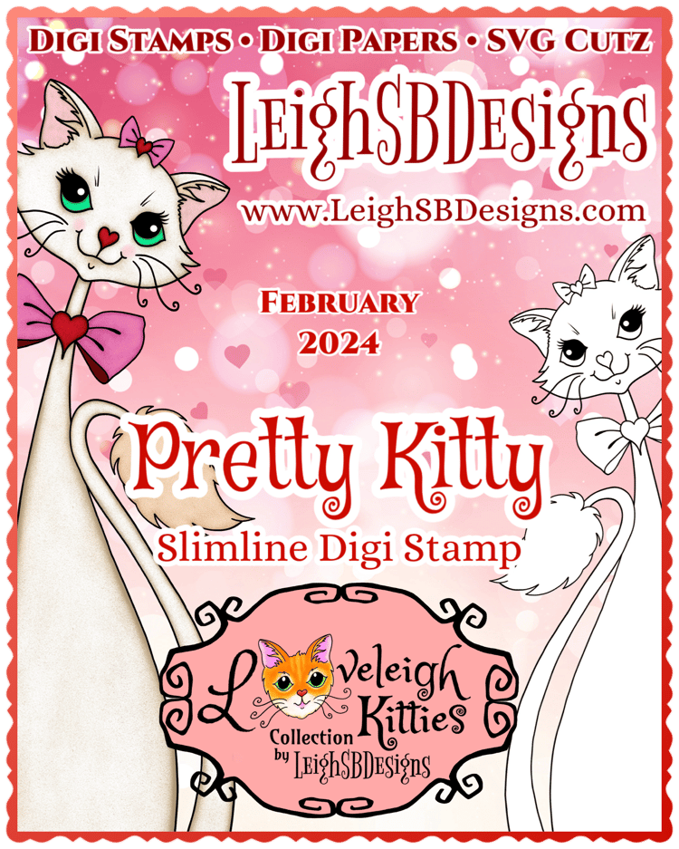 LeighSBDesigns Pretty Kitty