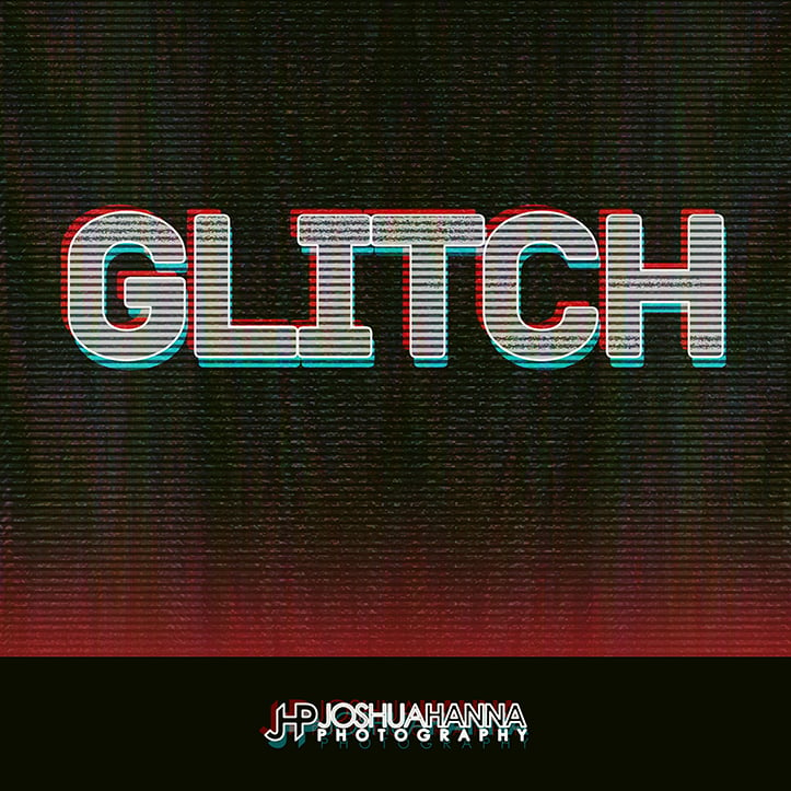 Glitch Photoshop Template Design for Sports and School Photographers, Multisport, Double Exposure, Two subjects, baseball, softball, football, soccer, lacrosse, basketball, volleyball, tennis