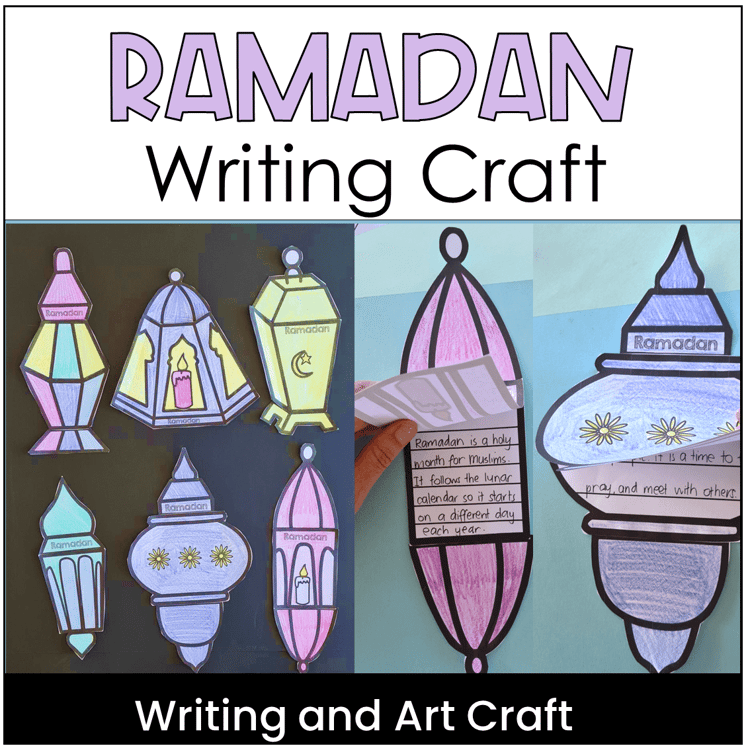 Six different lantern crafts for Ramadan.