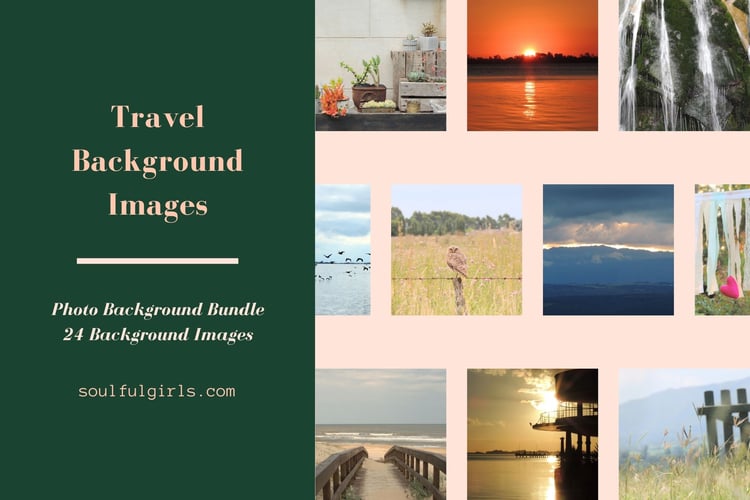 Travel Background Collection Stock Photos