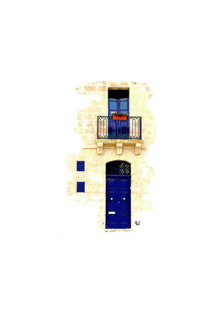 Blue Door Balcony