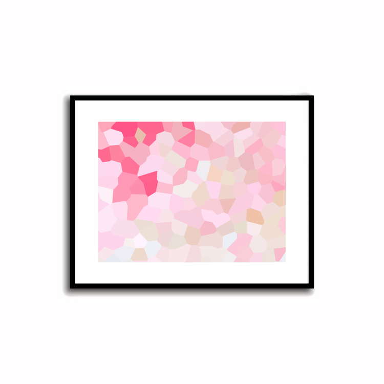 Transform your space with our blossoming modern abstract printable unique artwork!🌟Download the radiant palette featuring Rose Pink and Soft Orchid for an instant decor upgrade.
