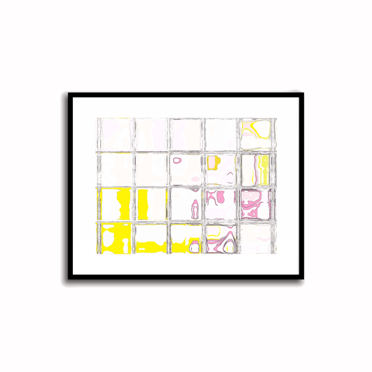 Soft Orchid and Rose Pink Abstract Print - Instant Download - Printable in Various Sizes