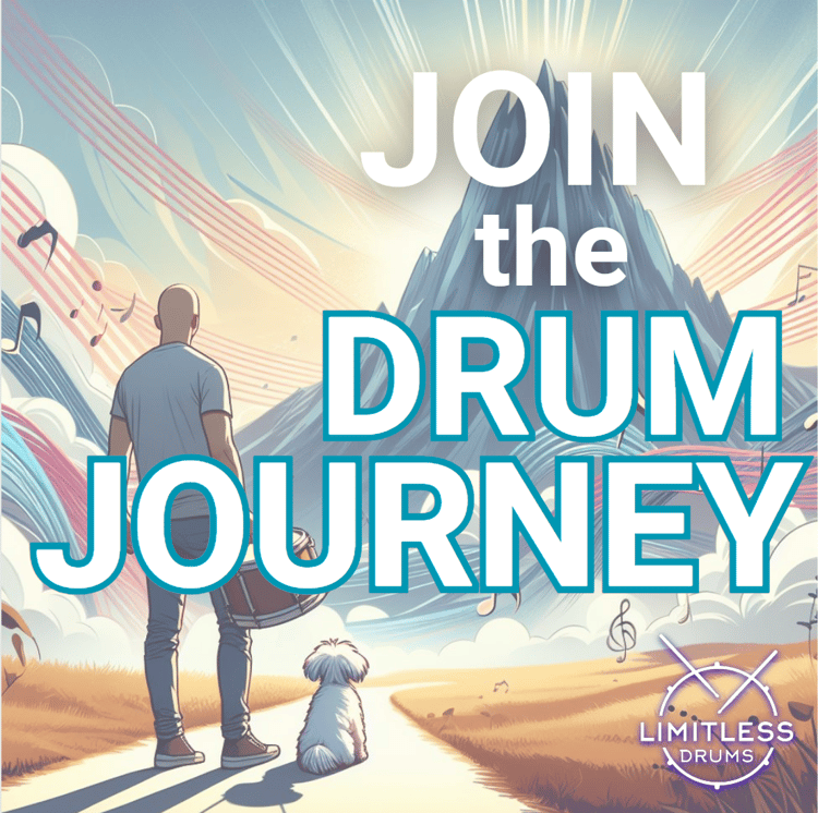 Join the journey, drum journey, limitless drums, drum mission, teaching, learning