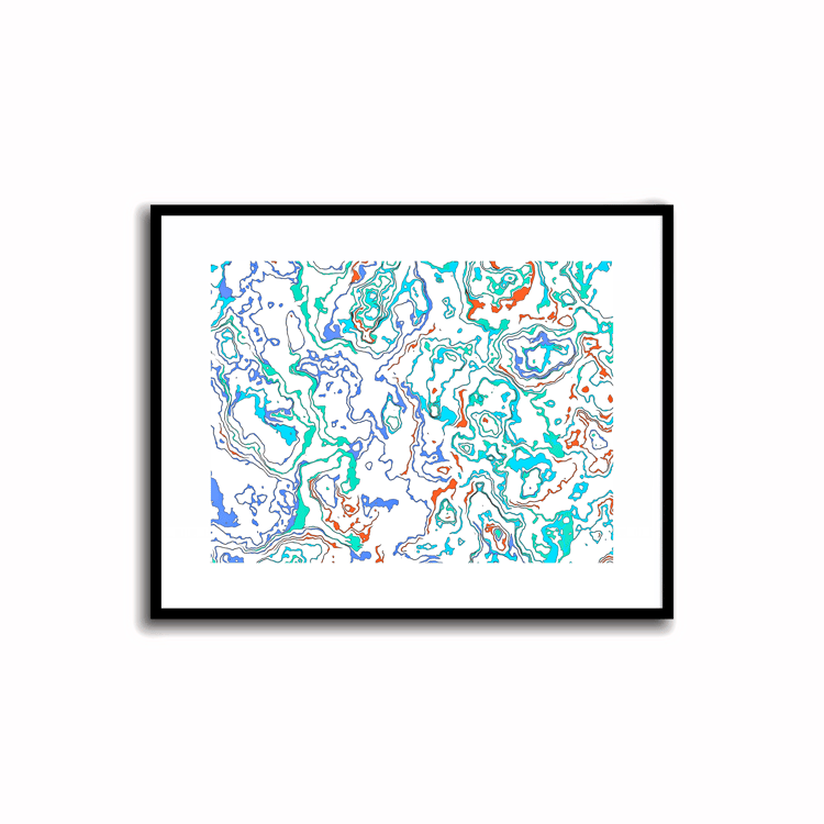 Revitalize your surroundings with our modern abstract printable artwork! 🎨✨ Download the vibrant palette featuring Periwinkle Blue, Terra Cotta, Sky Blue, and Silver Sage for an instant decor upgrade.