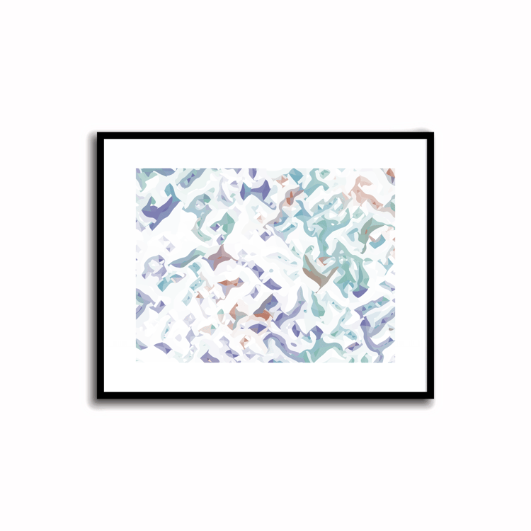 Revitalize your surroundings with our modern abstract printable artwork! 🎨✨ Download the vibrant palette featuring Periwinkle Blue, Terra Cotta, Sky Blue, and Silver Sage for an instant decor upgrade.