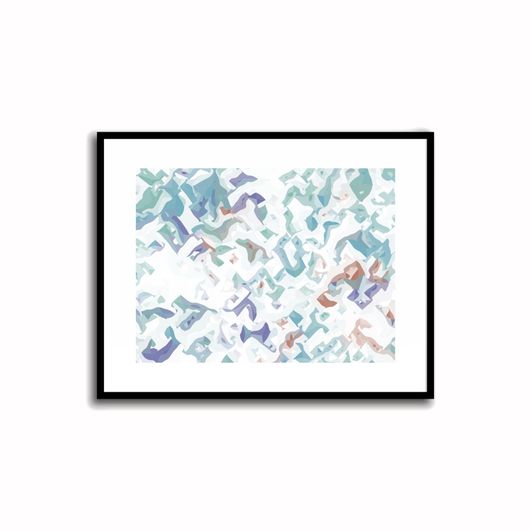 Revitalize your surroundings with our modern abstract printable artwork! 🎨✨ Download the vibrant palette featuring Periwinkle Blue, Terra Cotta, Sky Blue, and Silver Sage for an instant decor upgrade.