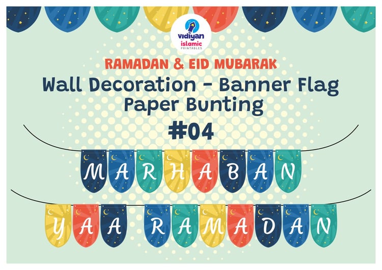 Ramadan & Eid Mubarak Decoration